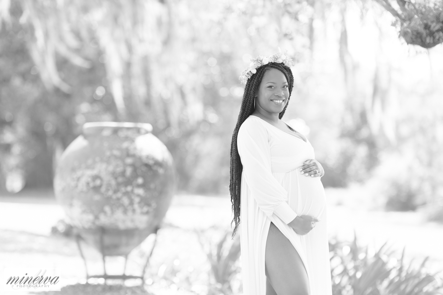 002_bok-tower-gardens_maternity-session_pregnancy-gown_portraits_orlando-photographer_orlando-family-baby-photography_goddess-dress_flower-crown
